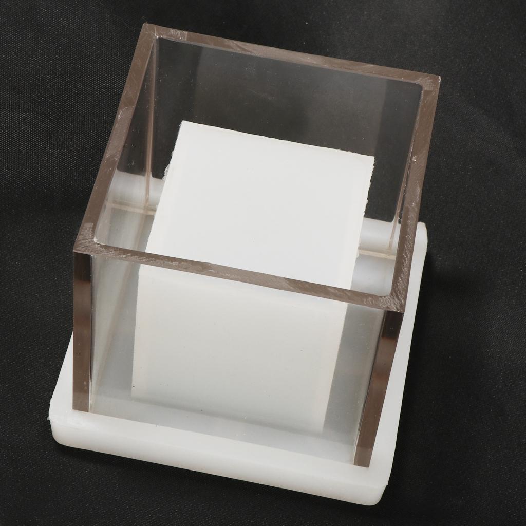 Luxury Candle Supplies Usa - Hohle Quadratische Teelichtform aus Kunststoff zur